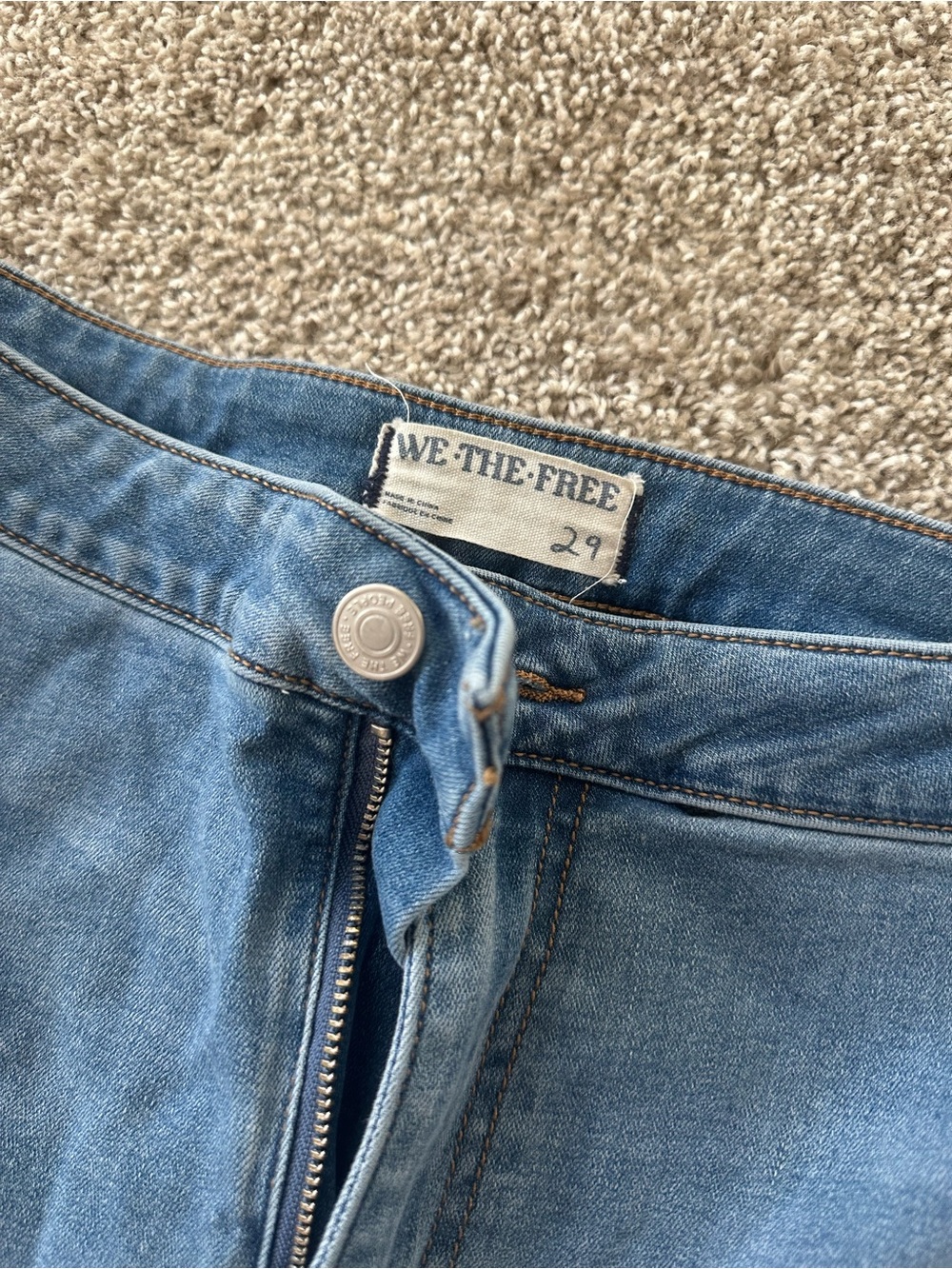 Free people just float on flare jeans size 29 - Picture 5 of 6